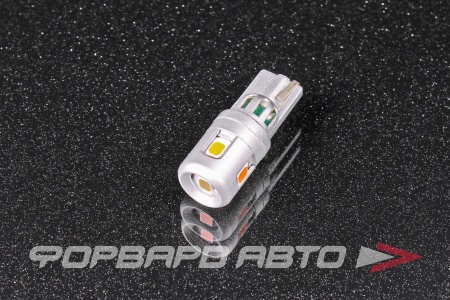 Купить Лампа светодиодная 12V T10 W5W красный SARITI T10-5GS5