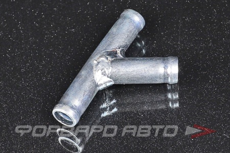 Купить Тройник D=10мм Y-образный 45° металл <> 