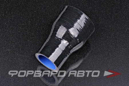 Купить Патрубок силиконовый 38-57 мм, L=100 мм, 4 слоя армировки, чёрный FORA ASHU02-38>57