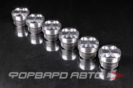 Купить Поршни для TOYOTA 2JZ-GTE, HD Series (Bore 86.25mm, CR=10,1 Stroke 86mm) DIAMOND PISTONS CUSTOM 37018-6-H 86.25