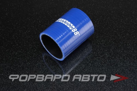 Купить Патрубок силиконовый 51 мм, L=80 мм, синий AUTOBAHN88 