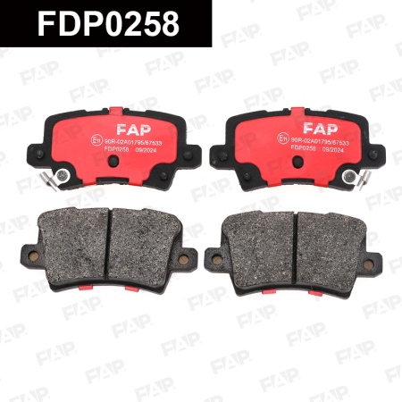 Купить Колодки тормозные FAP FDP0258
