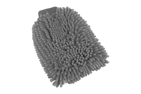 Купить Варежка-шиншилла с серым ворсом 25х20 см AVS 180841S