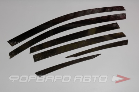 Купить Дефлекторы окон Honda CR-V 2012-2015 6 шт. Strelka11 2D087.S11