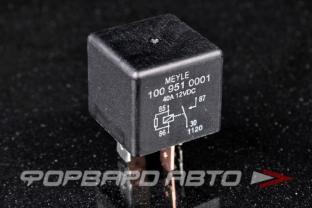 Купить Реле 12V 4-х контактное 40А MEYLE 100 951 0001