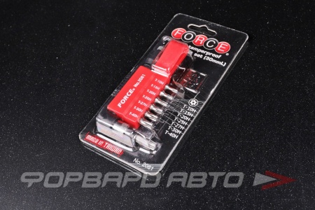 Купить Набор бит Torx с Г-образной отверткой 8 предметов FORCE 2081