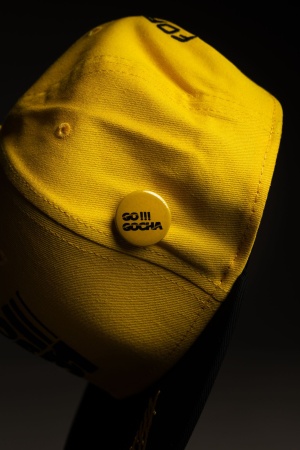 Купить Значок металлический (круглый) "GO!!! GOCHA", желтый ФОРВАРД АВТО 