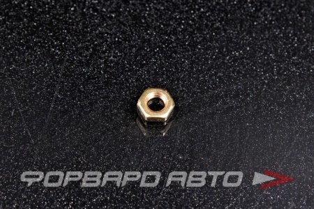 Купить Гайка шестигранная М5*0,8 низкая DIN439 латунь <> 