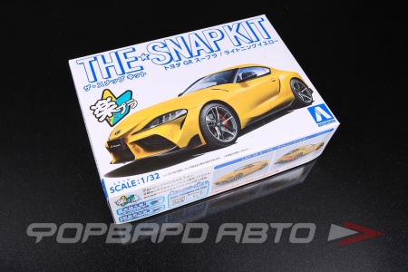 Купить Сборная модель Toyota Supra GR, Lightining Yellow, 1/32 AOSHIMA 05888