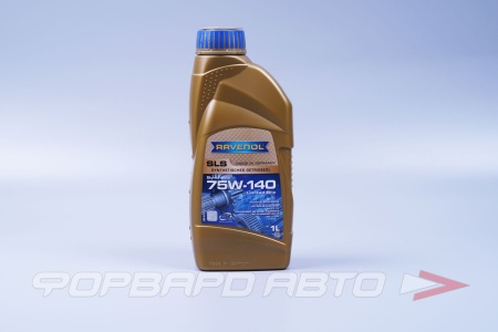 Купить Масло трансмиссионное 75W140 1л,Getriebeoel SLS GL-5 LS (с) RAVENOL 1221110-001-01-999