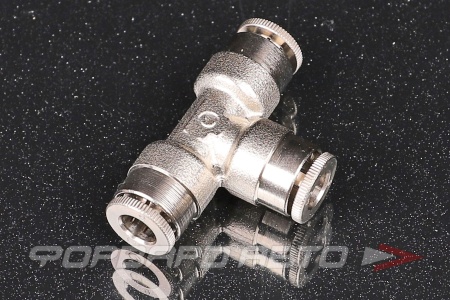 Купить Цанга тройник  6мм металл T CAMOZZI 