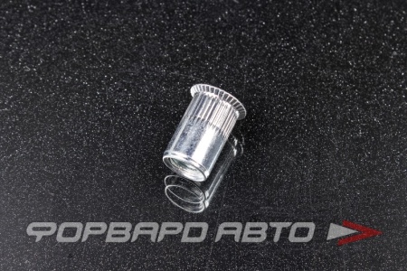 Купить Заклепка резьбовая М10 потайной фланец, с рифлением  