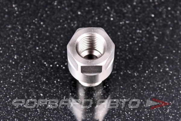 Фитинг адаптер 1/8" - M10*1,25 мм, наружная и внутренняя резьбы (нерж) AB88 