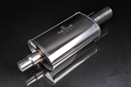 Купить Глушитель Вход = 51 мм Выход = 89 мм Длина = 650 мм DEX b006