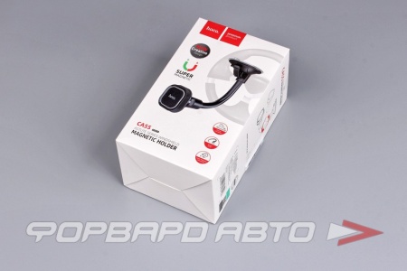 Купить Держатель телефона на панель магнитный с присоской, черно-серый HOCO CA55