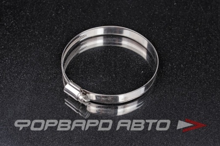 Купить Хомут червячный 70-90мм, нержавеющ.сталь <> 