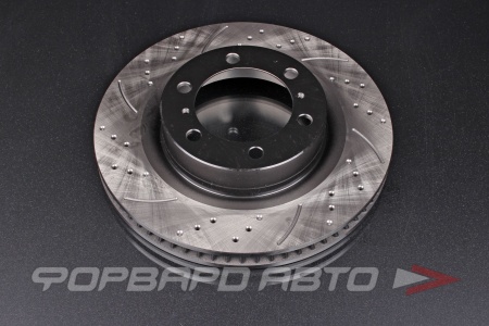 Купить Диск тормозной перфорированный передний, левый AVANTECH BR0261S