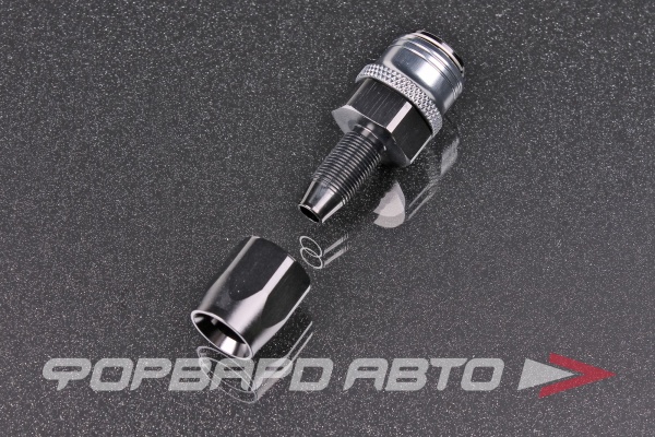 Фитинг AN6 под шланг AN, быстросъемный (quick release) "мама" (female) AB88 