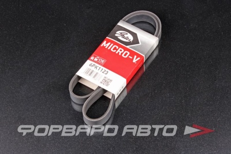 Купить Ремень поликлиновой GATES 6PK1123