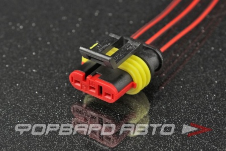 Купить Разъем 3-х контактный катушке зажигания (с проводами) CARGEN AX365