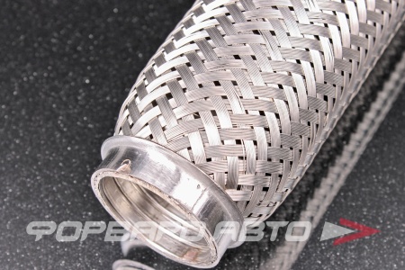 Купить Гофра глушителя 40*250 (Interlock) трехслойная (AISI 304) TIXONA P40250