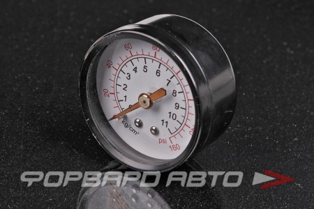 Купить Манометр 2", 11kgf/cm2, 160PSI, 1/4" THB PG20B2P-11KG
