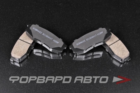 Купить Колодки тормозные TOYOTA Land Cruiser LC200 Tundra SEQUOIA LEXUS LX570 MMC Pajero 4 серия STREET HD задние DC BRAKES DC1304V17