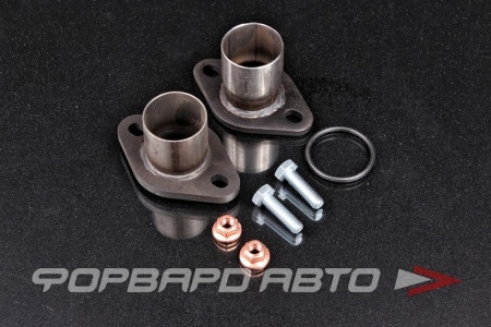 Купить Соединение глушителя демпферное d44, в сборе (фланец с трубой 2 шт, кольцо, болт 2шт) FA1 066-802.023