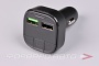 Модулятор FM трансмиттер с bluetooth, 3,1A 2USB 18W QC 3.0, цвет черный BOROFONE BC43