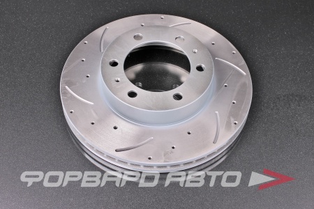 Купить Диск тормозной перфорированный вентилируемый левый G-BRAKE GFR-20738L