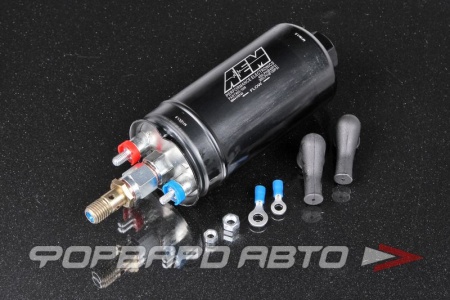 Купить Насос топливный 400 л/ч, Inlet M18X1.5 Female, Outlet M12X1.5 Male AEM 50-1009
