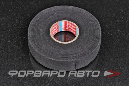Купить Изолента 19мм*25м из ПЭТ ткани для бандажирования проводки моторного отсека TESA 51006