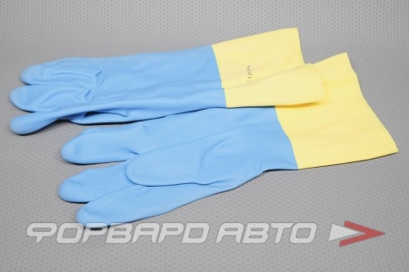 Купить Перчатки латексные с неопреновым покрытием размер L STAYER 11210-L