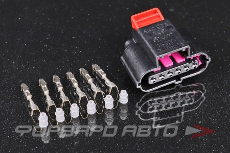 Купить Разъем 6-ти контактный датчика положения педали акселератора (без провода) CARGEN AX6506S