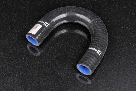 Купить Патрубок силиконовый 24 мм, 180°, 4 слоя армировки, чёрный FORA ASHU09-24-180