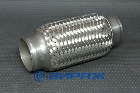 Купить Гофра глушителя 45*152 двойная оплетка LIANG FEI 45x152