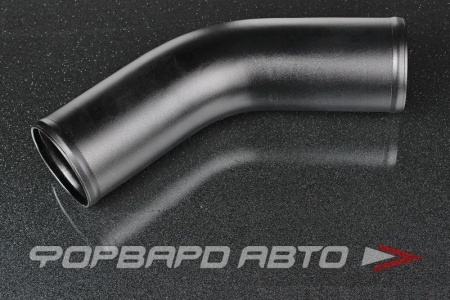 Купить Патрубок алюминиевый 76 мм 45 градусов черный AUTOBAHN88 