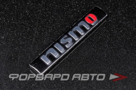 Купить Эмблема NISMO самоклеющаяся 73*12, черная MELCO 