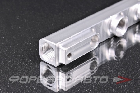 Купить Топливная рейка NISSAN SR20DET 2.0L, Product Finish - Silver, Fuel Rail Type - Dual Feed, Fitting size - 8AN PLAZMAMAN SR20DETFRAIL-SIL