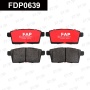 Колодки тормозные FAP FDP0639
