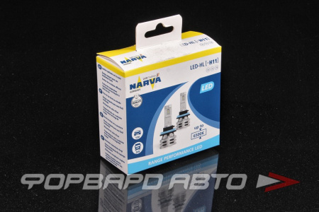 Лампа светодиодная 12-24V H11 6500K Range Performance LED к-т NARVA 18048X2