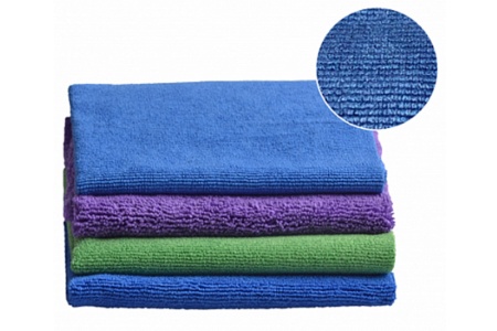 Купить Салфетка микрофибра 40х40см (Bald Wipe Premium PC1) Dark Blue 400гр.м. RED REL4006