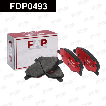 Колодки тормозные FAP FDP0493