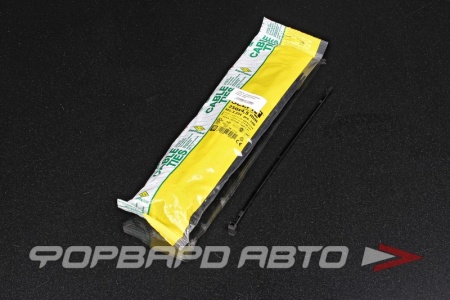 Купить Стяжка 4,5*250мм, пластик, черный (100шт) SAPISELCO 