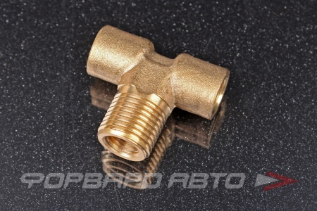 Купить Тройник М10*1,25 тормозных трубок ГАЗ-3302 перед  24-3506033-01 Купить Тройник М10*1,25 тормозных трубок ГАЗ-3302 перед  24-3506033-01