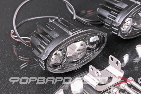 Светодиодные  би-линзы 3" 12V 34/58W AOZOOM Y03-01