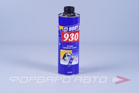 Купить Покрытие антикоррозийное 930 черный (под пистолет), 1кг BODY 9300200010