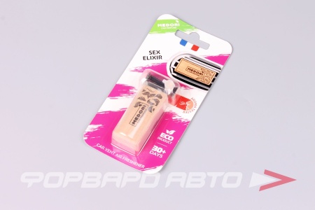 Купить Ароматизатор на дефлектор 18гр, деревянный Sex Elixir MEODORI MM-1106