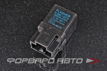 Купить Реле 12V 3-х контактное (указатель поворотов) Китай 81980-12070