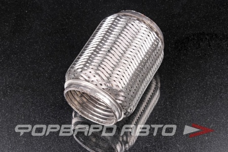 Купить Гофра глушителя 76*150, кольчуга с обмоткой EuroEx 76x150ilwm